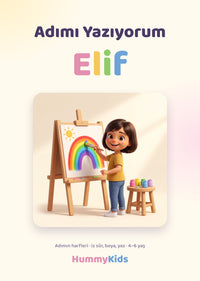 Adımı Yazıyorum kapağı (örnek: Elif)