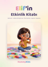 Etkinlik Kitabı kapağı (örnek: Elif)