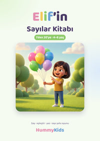 Sayılar Kitabı kapağı (örnek: Elif)