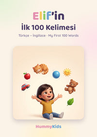 İlk 100 Kelimem kapağı (örnek: Elif)