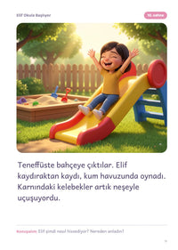 Okula Başlıyorum iç sayfa örneği