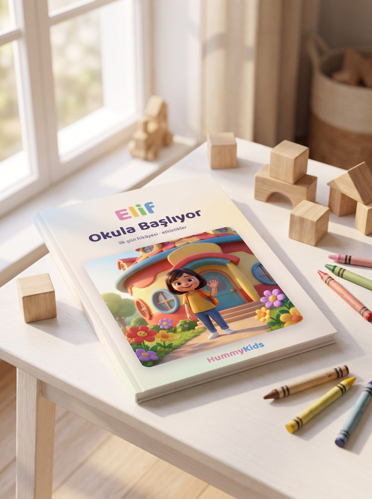 Okula Başlıyorum kişiye özel gelişim kitabı