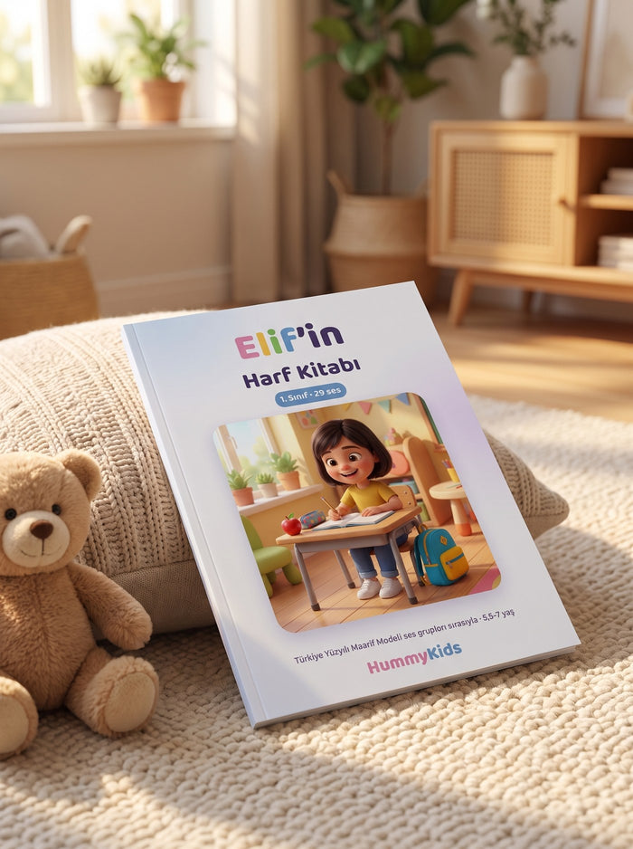 Harf Kitabı · 1. Sınıf kişiye özel gelişim kitabı